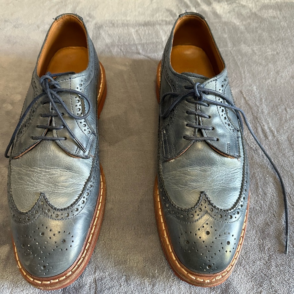 Blue dress shoes!!!